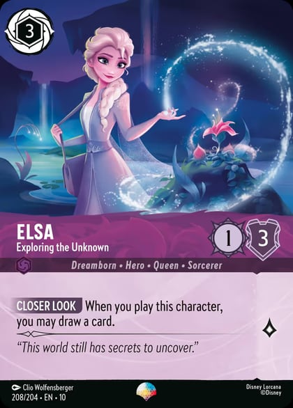 Elsa - Exploring the Unknown (Epic), Whispers in the Well 208/204