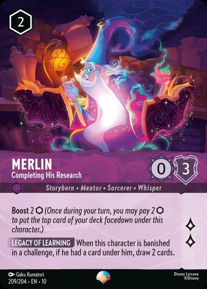 Merlin - Completing His Research (Epic), Whispers in the Well 209/204
