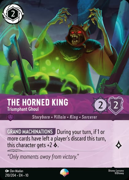The Horned King - Triumphant Ghoul (Epic), Whispers in the Well 210/204