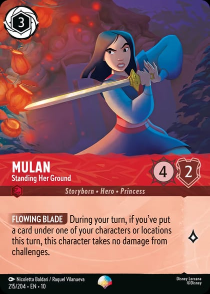 Mulan - Standing Her Ground (Epic), Whispers in the Well 215/204