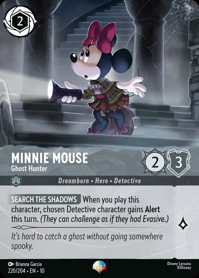 Minnie Mouse - Ghost Hunter (Epic), Whispers in the Well 220/204