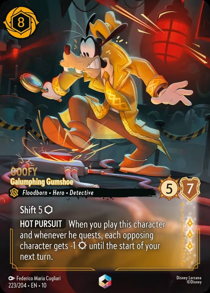 Goofy - Galumphing Gumshoe (Enchanted), Whispers in the Well 223/204