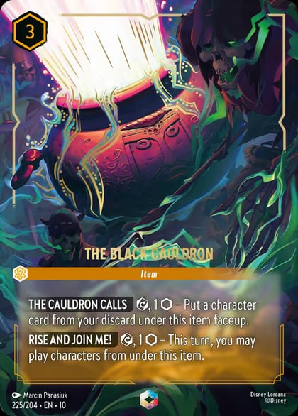 The Black Cauldron (Enchanted), Whispers in the Well 225/204