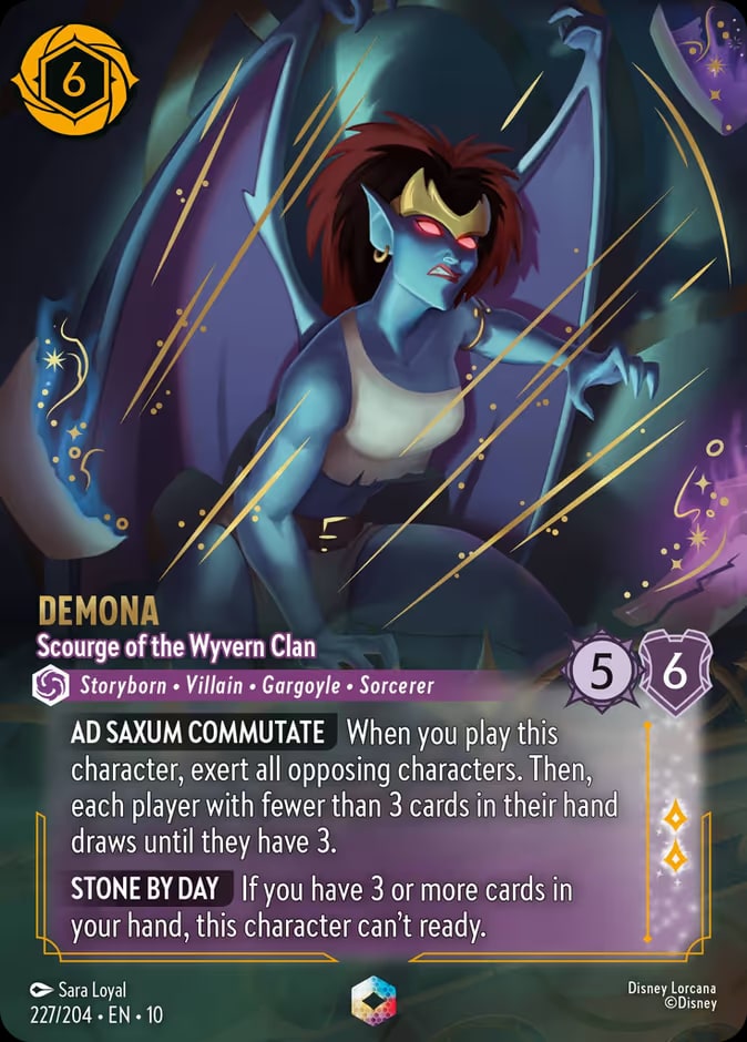 Demona - Scourge of the Wyvern Clan (Enchanted), Whispers in the Well 227/204