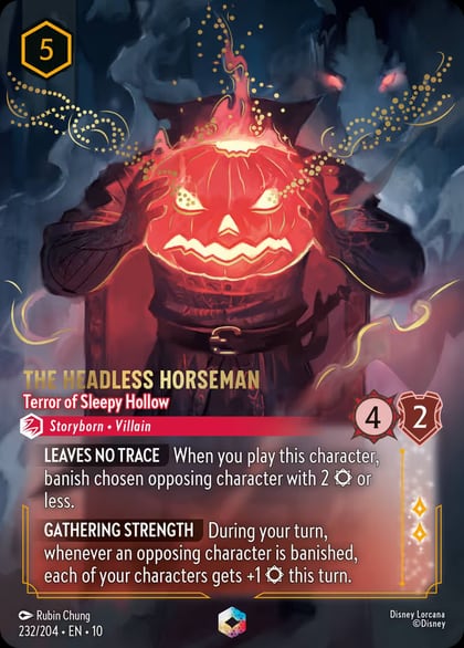 The Headless Horseman - Terror of Sleepy Hollow (Enchanted), Whispers in the Well 232/204