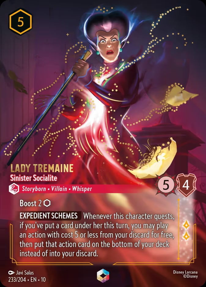 Lady Tremaine - Sinister Socialite (Enchanted), Whispers in the Well 233/204