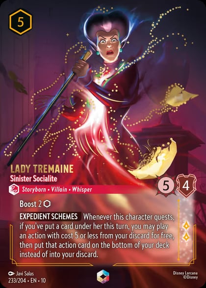 Lady Tremaine - Sinister Socialite (Enchanted), Whispers in the Well 233/204