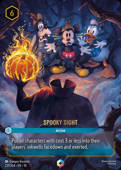Spooky Sight (Enchanted), Whispers in the Well 237/204
