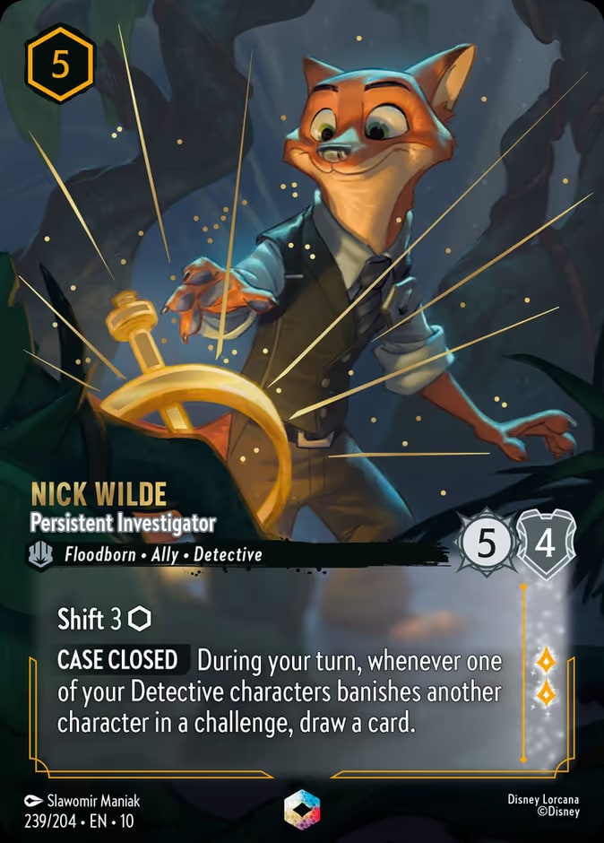 Nick Wilde - Persistent Investigator (Enchanted), Whispers in the Well 239/204