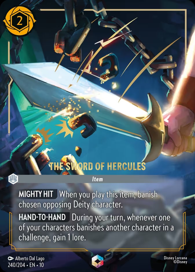 The Sword of Hercules (Enchanted), Whispers in the Well 240/204