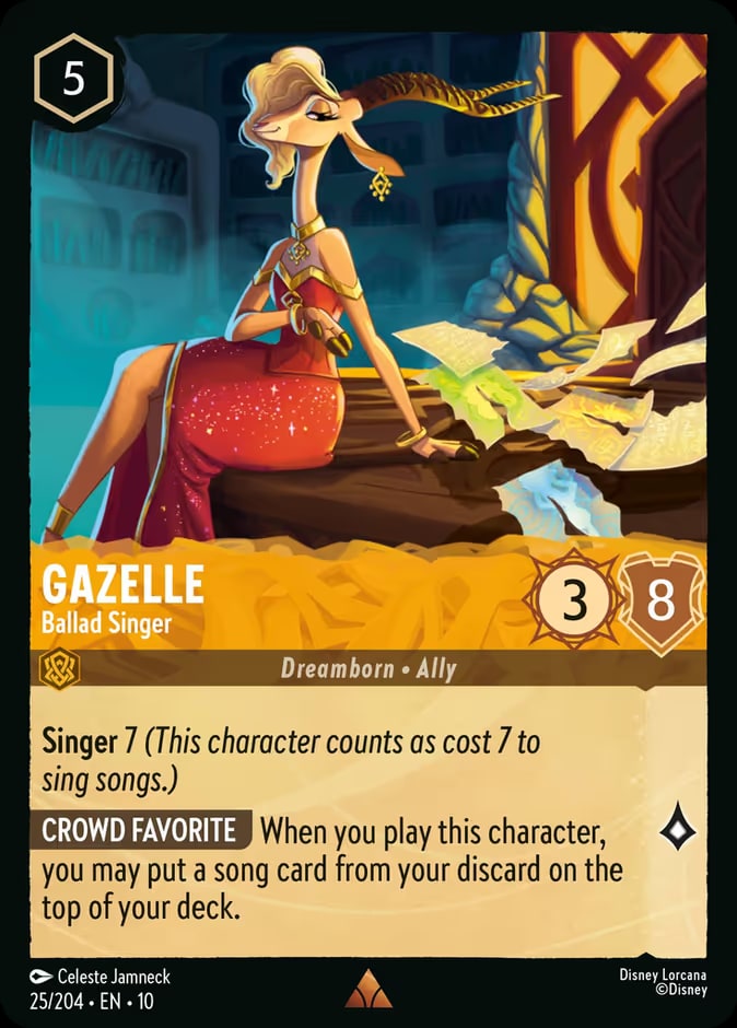 Gazelle - Ballad Singer, Whispers in the Well 25/204