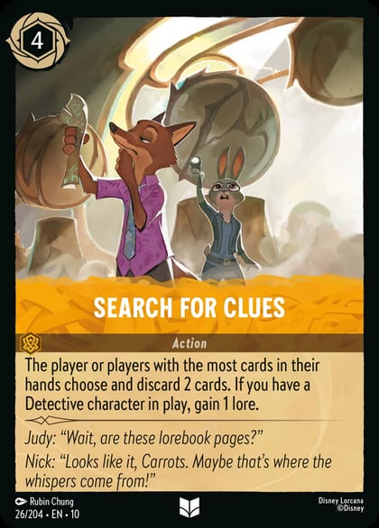 Search For Clues, Whispers in the Well 26/204