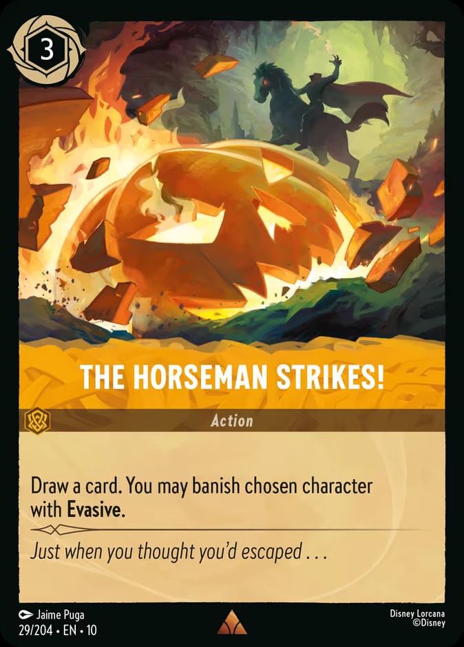The Horseman Strikes!, Whispers in the Well 29/204