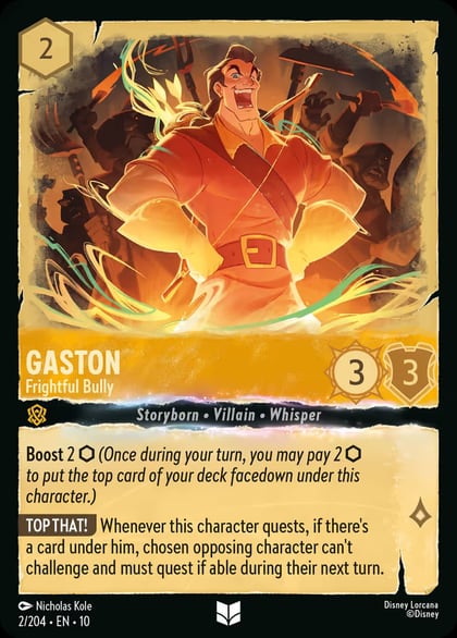 Gaston - Frightful Bully, Whispers in the Well 2/204