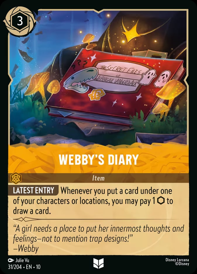 Webby's Diary, Whispers in the Well 31/204