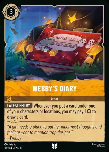 Webby's Diary, Whispers in the Well 31/204