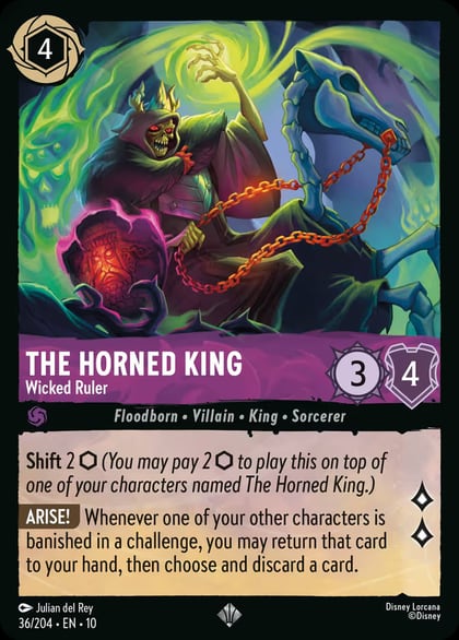 The Horned King - Wicked Ruler, Whispers in the Well 36/204