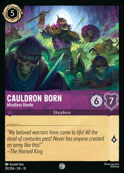 Cauldron Born - Mindless Horde, Whispers in the Well 39/204