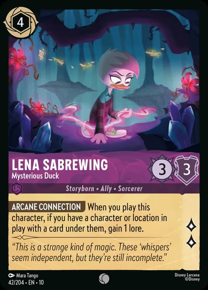 Lena Sabrewing - Mysterious Duck, Whispers in the Well 42/204