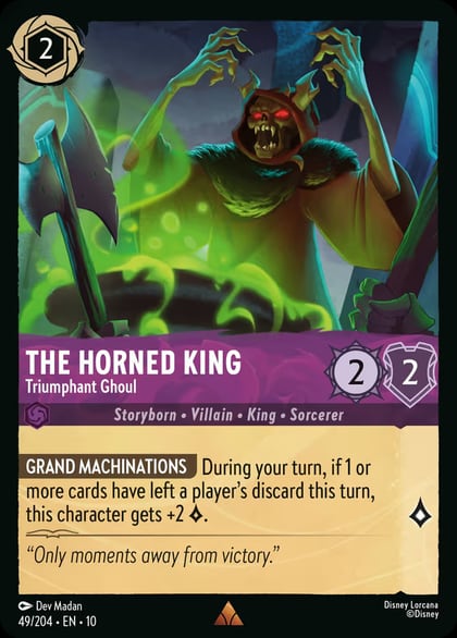 The Horned King - Triumphant Ghoul, Whispers in the Well 49/204