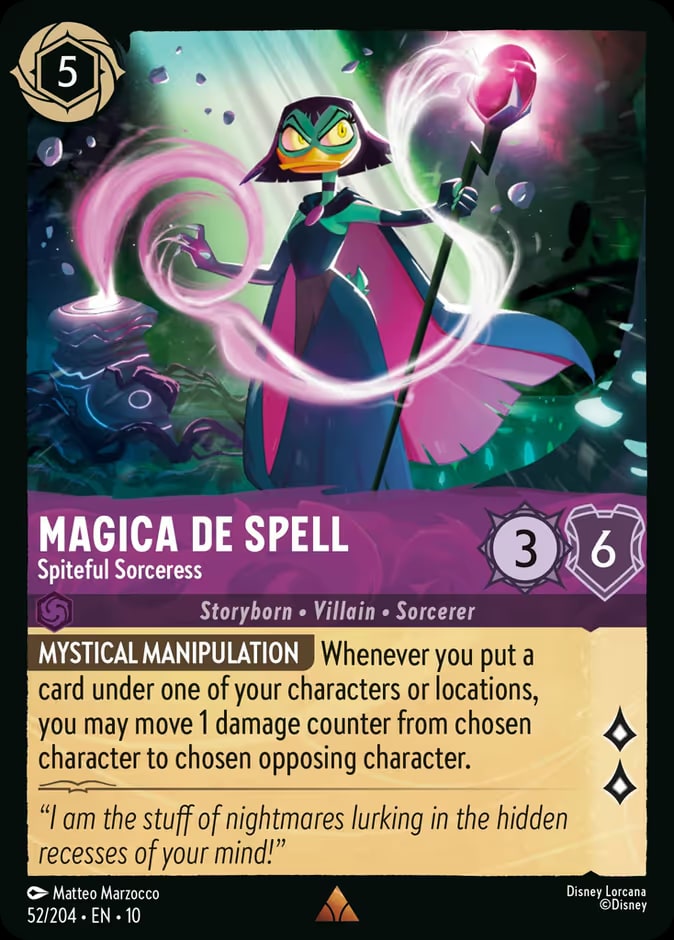 Magica De Spell - Spiteful Sorceress, Whispers in the Well 52/204