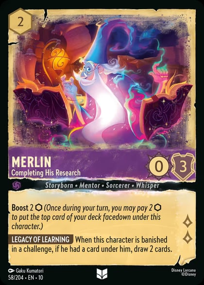 Merlin - Completing His Research, Whispers in the Well 58/204