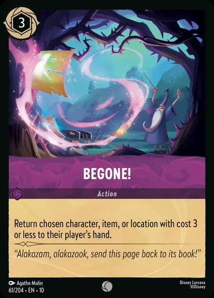 Begone!, Whispers in the Well 61/204