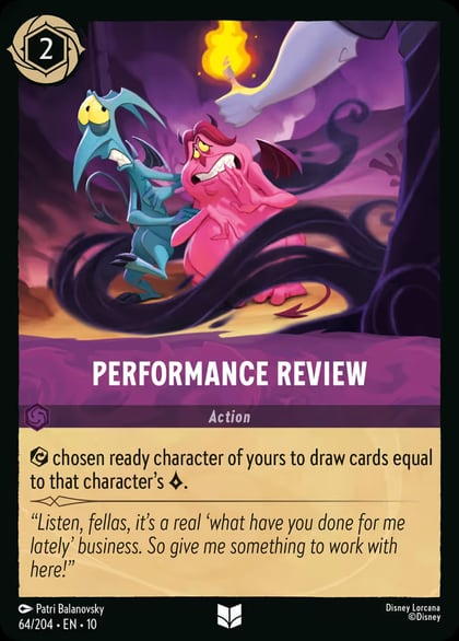 Performance Review, Whispers in the Well 64/204