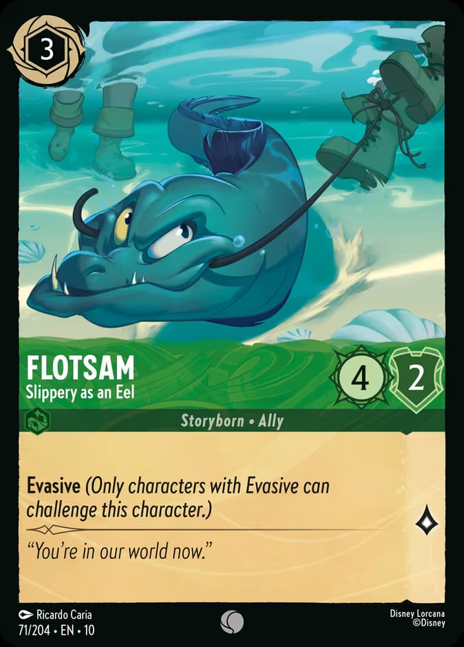 Flotsam - Slippery as an Eel, Whispers in the Well 71/204