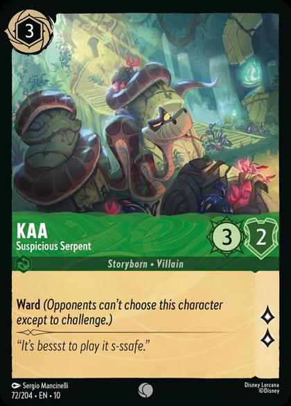 Kaa - Suspicious Serpent, Whispers in the Well 72/204