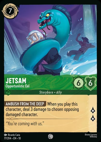 Jetsam - Opportunistic Eel, Whispers in the Well 77/204