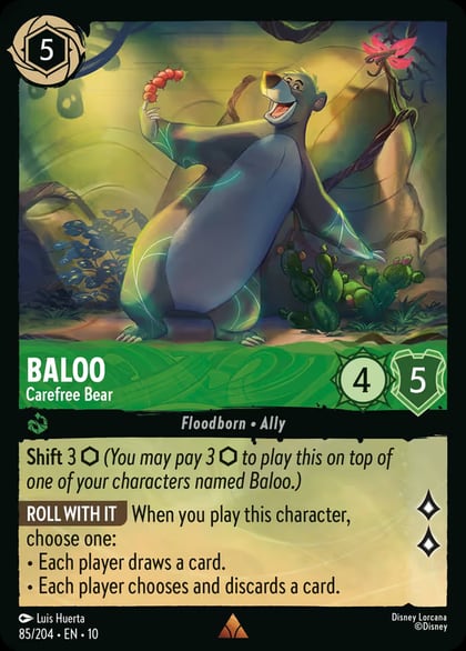 Baloo - Carefree Bear, Whispers in the Well 85/204