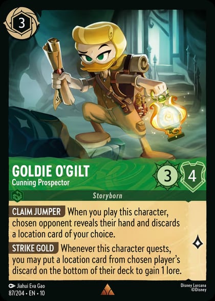 Goldie O'Gilt - Cunning Prospector, Whispers in the Well 87/204