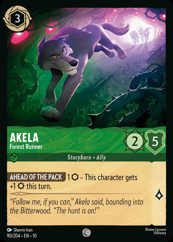 Akela - Forest Runner, Whispers in the Well 90/204