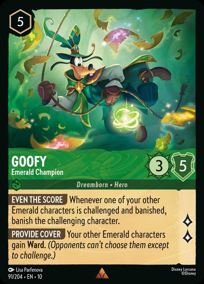 Goofy - Emerald Champion, Whispers in the Well 91/204