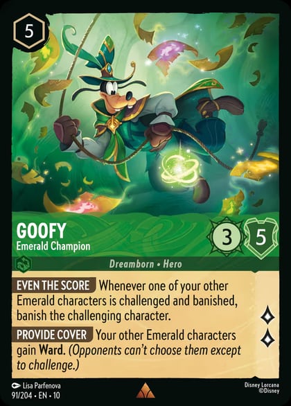 Goofy - Emerald Champion, Whispers in the Well 91/204