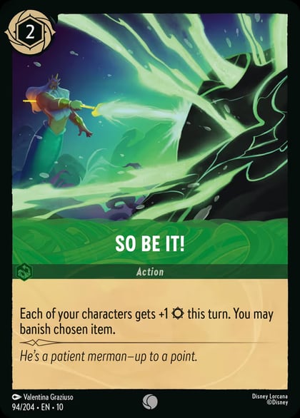 So Be It!, Whispers in the Well 94/204
