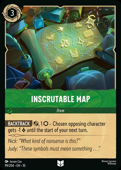 Inscrutable Map, Whispers in the Well 99/204