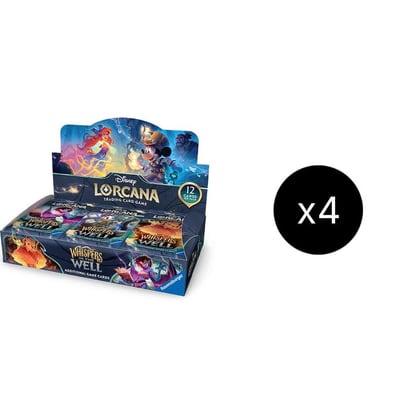 Disney Lorcana: Whispers in the Well Booster Box Case, Whispers in the Well P652704