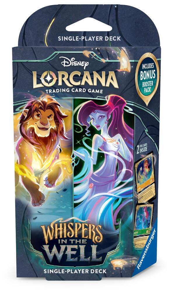 Disney Lorcana: Whispers in the Well Starter Deck (Amber & Emerald), Whispers in the Well P652707