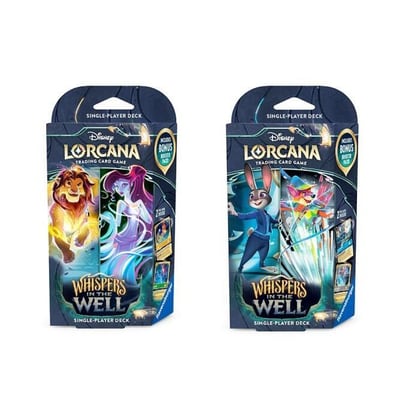 Disney Lorcana: Whispers in the Well Starter Deck [Set of 2], Whispers in the Well P655174
