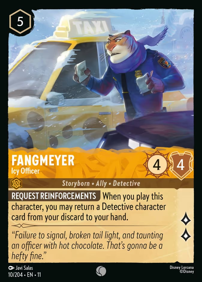 Fangmeyer - Icy Officer, Winterspell 10/204