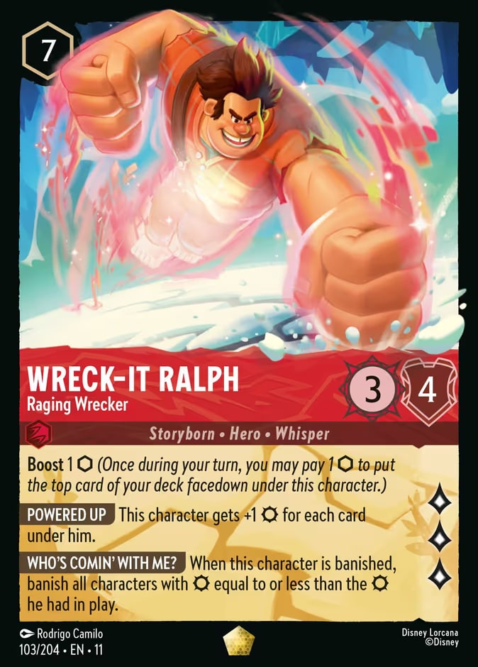 Wreck-It Ralph - Raging Wrecker, Winterspell 103/204