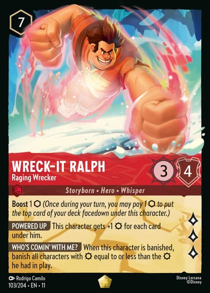 Wreck-It Ralph - Raging Wrecker, Winterspell 103/204