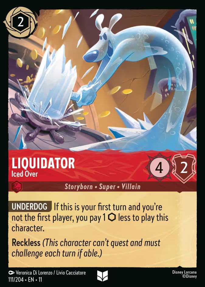 Liquidator - Iced Over, Winterspell 111/204