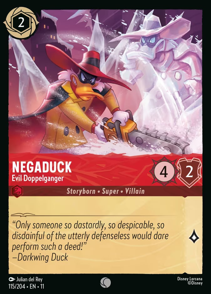 Negaduck - Evil Doppelganger, Winterspell 115/204