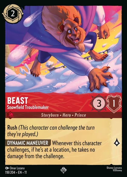 Beast - Snowfield Troublemaker, Winterspell 118/204