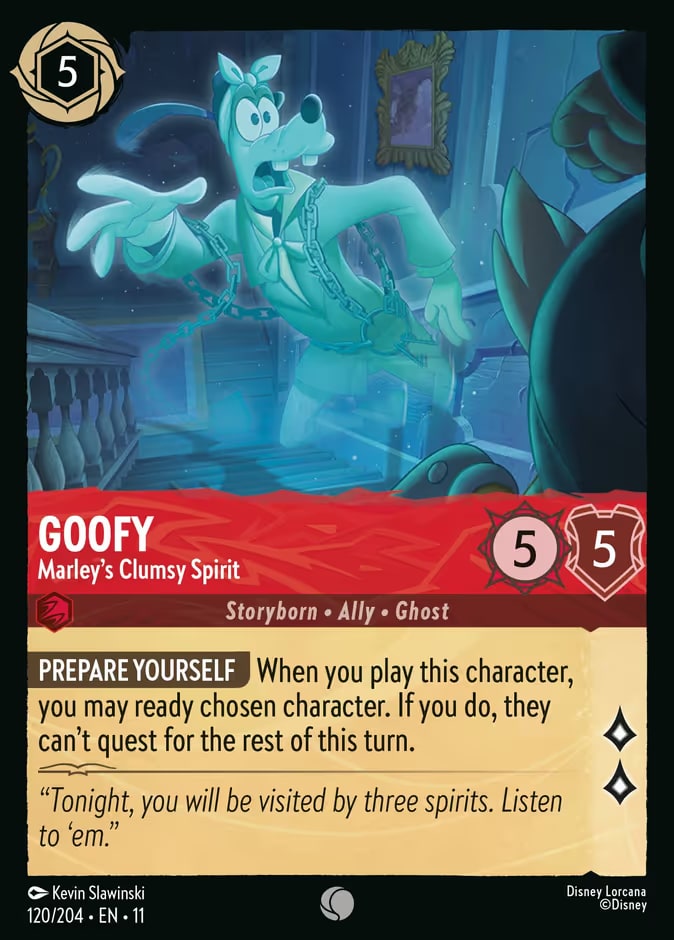 Goofy - Marley's Clumsy Spirit, Winterspell 120/204