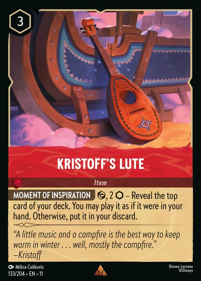 Kristoff's Lute, Winterspell 133/204