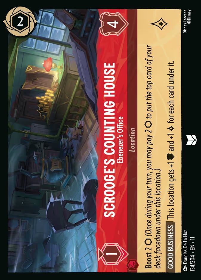 Scrooge's Counting House - Ebenezer's Office, Winterspell 134/204